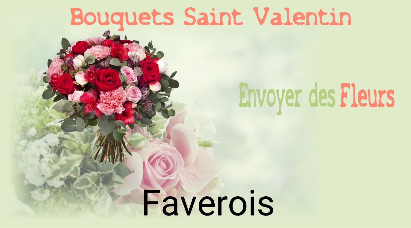 Roses de Saint-Valentin livrées à Faverois